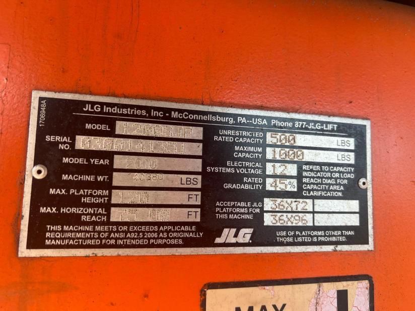 Sold - Telescopic Boom Lift - View 2